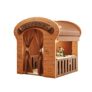 Bakery Playhouse with Building Block Table
