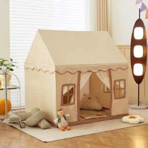 Cream-Colored Children's Playhouse