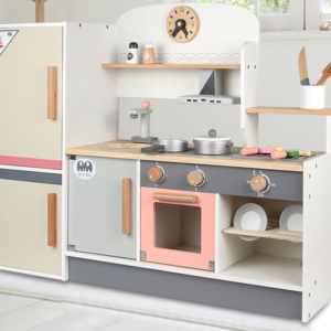 Pretend Play Kitchen Set with Refrigerator
