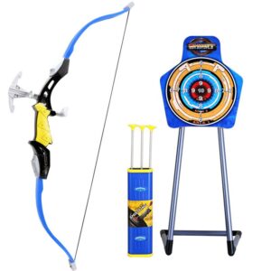 Deluxe Children's 75cm Bow and Arrow Set with Target Seat