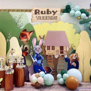 Zootopia Birthday Decorations