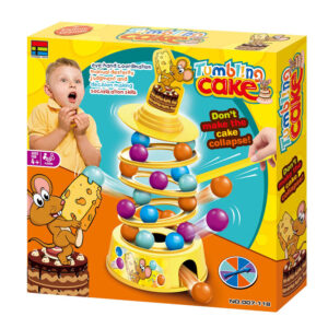 Tumbling Cake - Tower Balance Puzzle