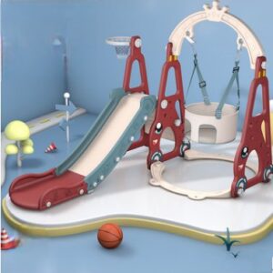 4-in-1 Toddler Slide and Swing Set